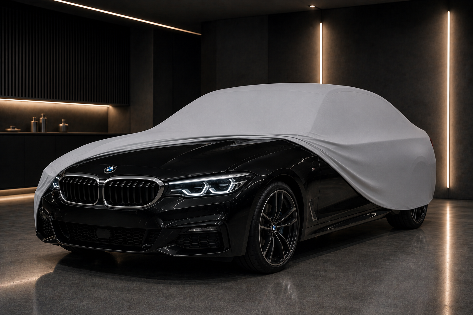 BMW 5er Autoabdeckung Indoor