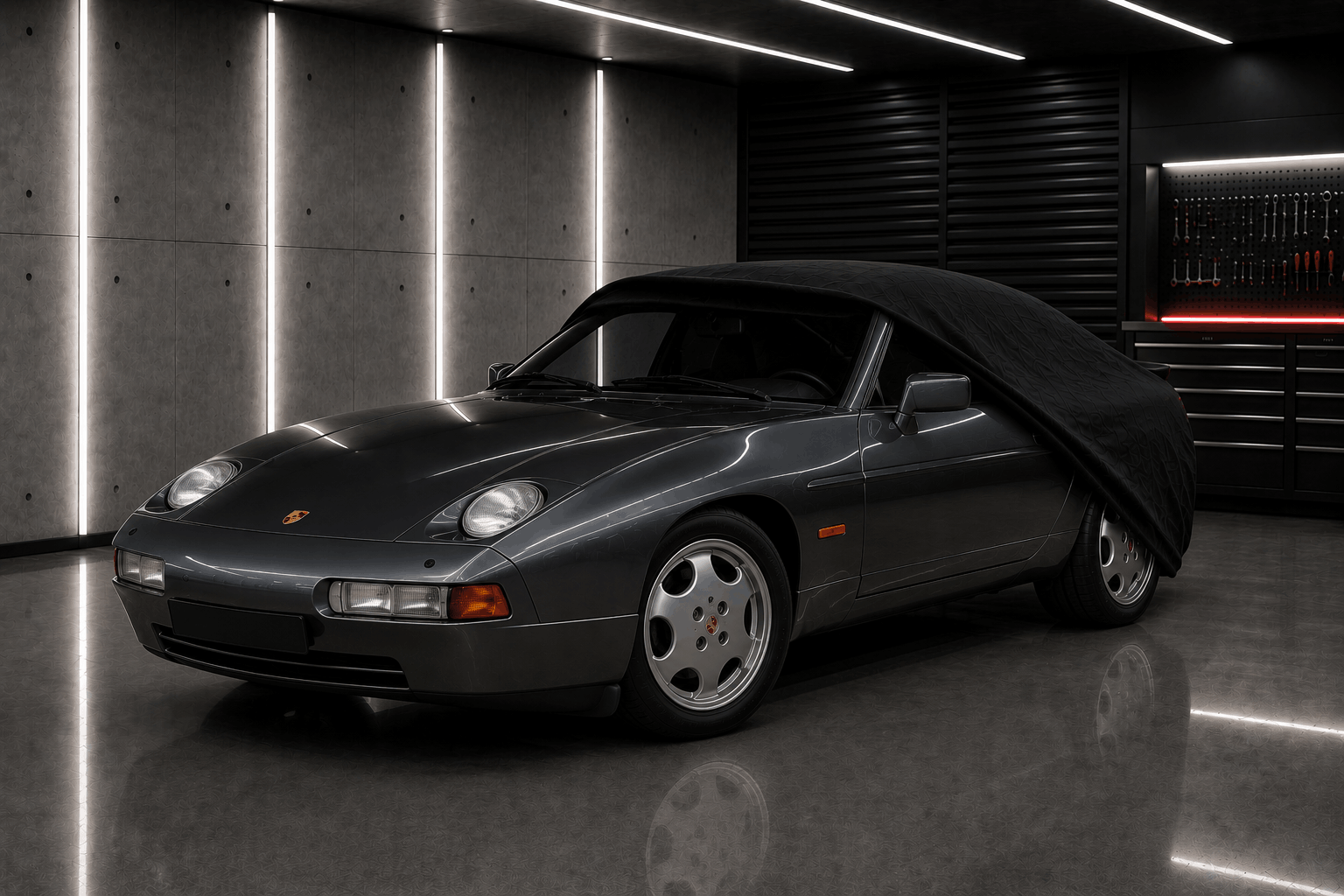 Porsche 928 Autoabdeckung Indoor