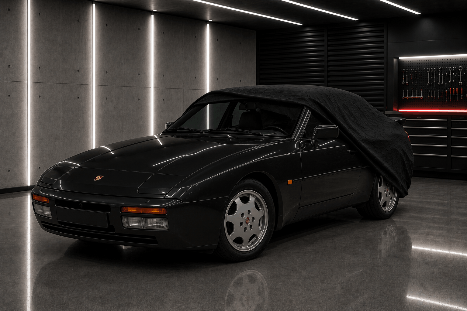 Porsche 944 Autoabdeckung Indoor