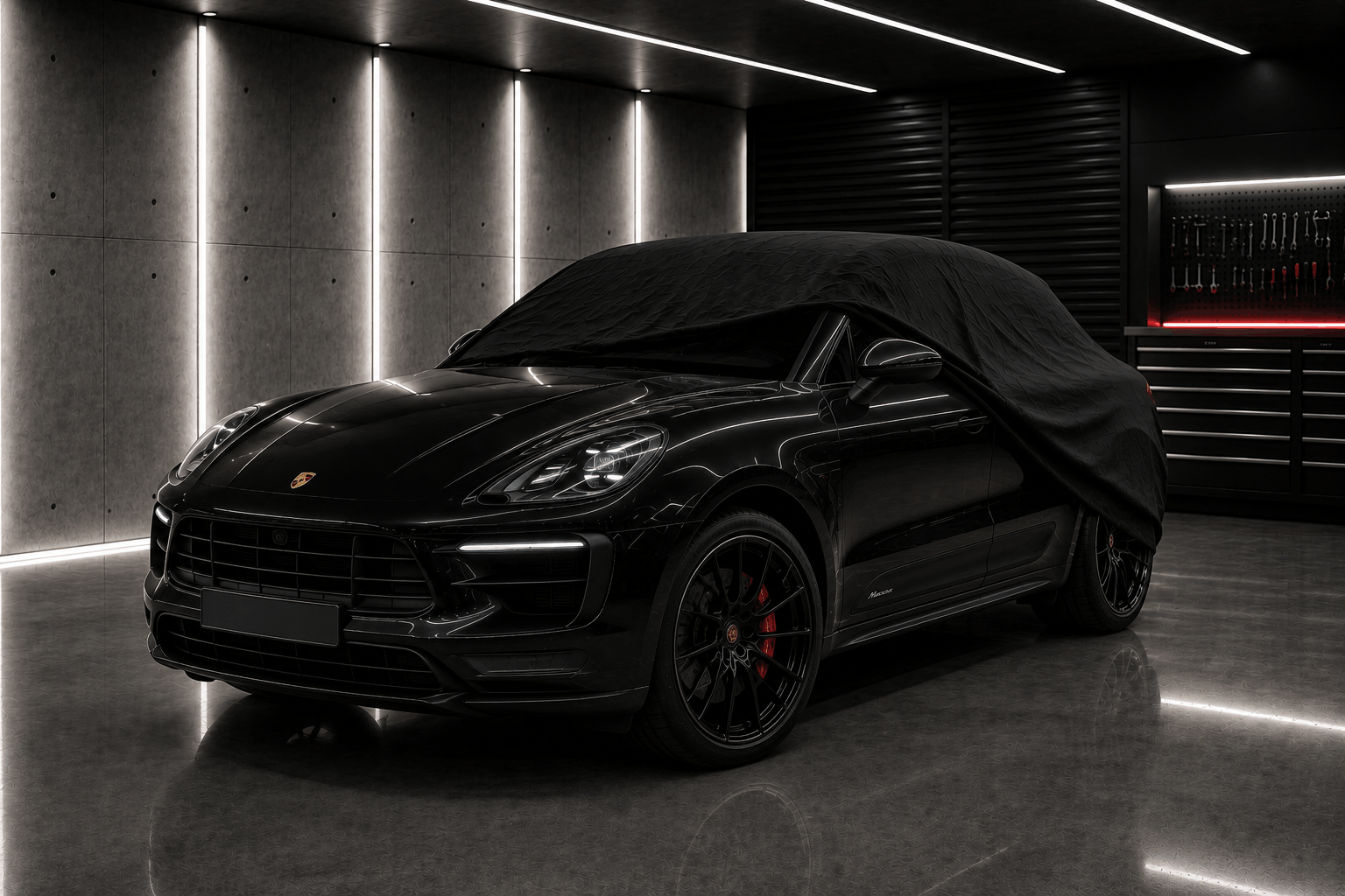 Porsche Macan Autoabdeckung Indoor