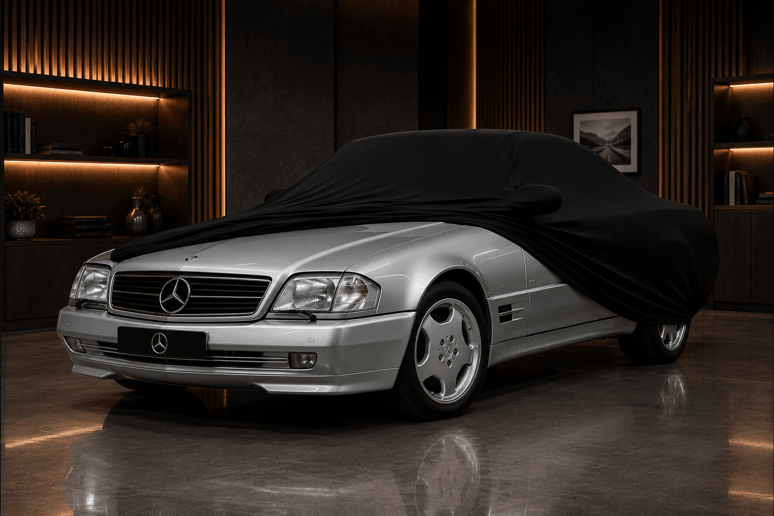 Mercedes SL R129 Autoabdeckung Indoor