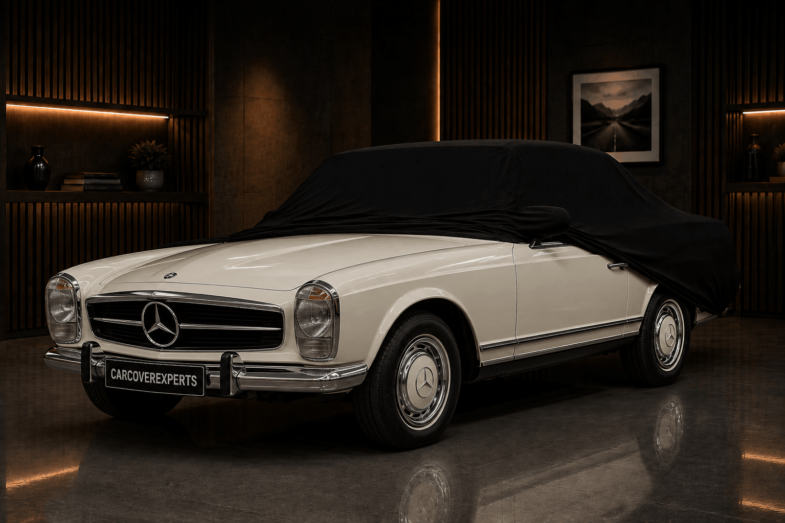 Mercedes Pagode W113 Autoabdeckung Indoor