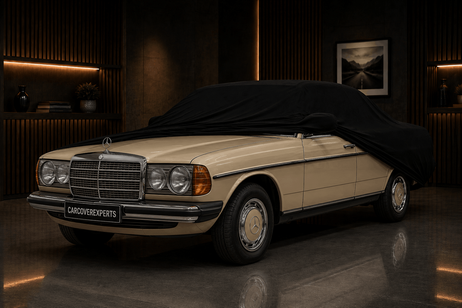 Mercedes W123 Autoabdeckung Indoor