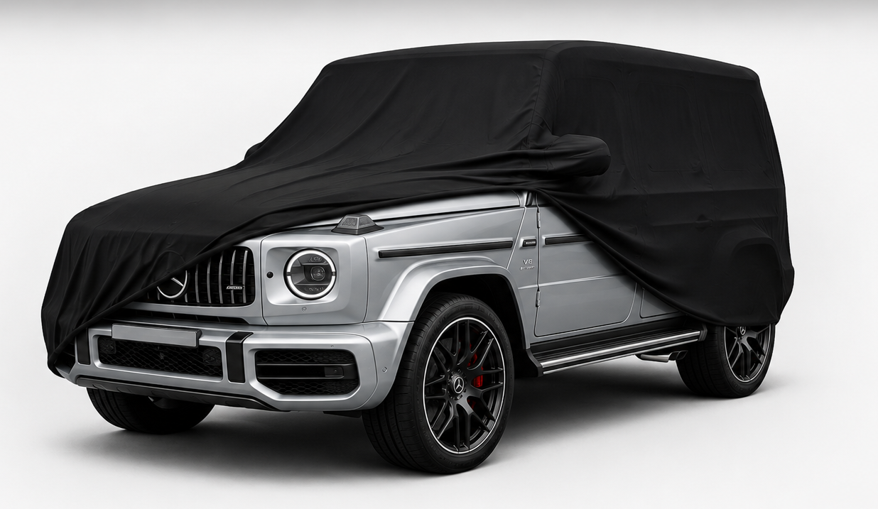 Mercedes G Klasse als Beispiel fur SUV XL Autoabdeckung