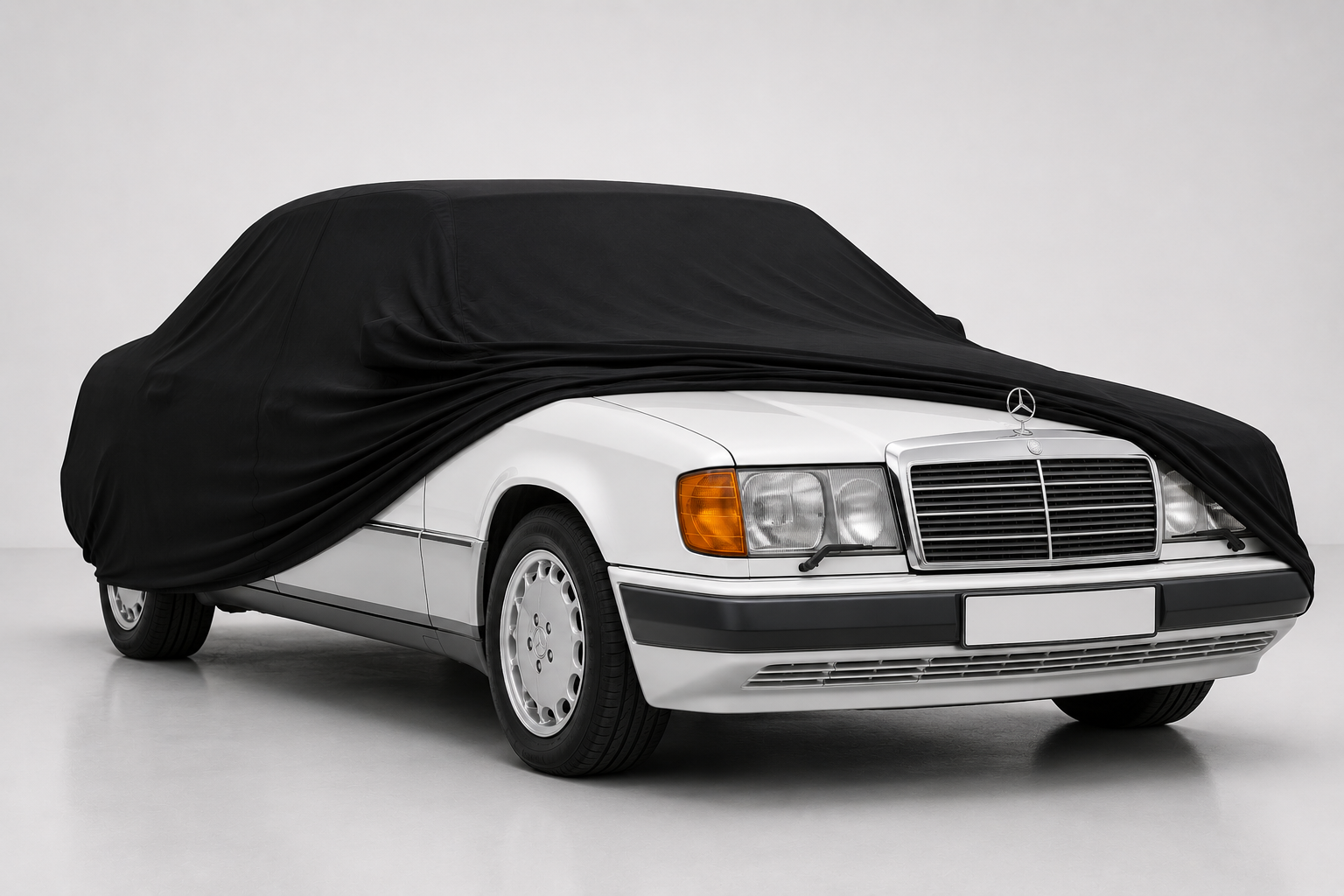 Mercedes W124 als Beispiel für PKW Größe L